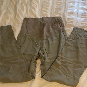 Old Navy linen Maternity pant